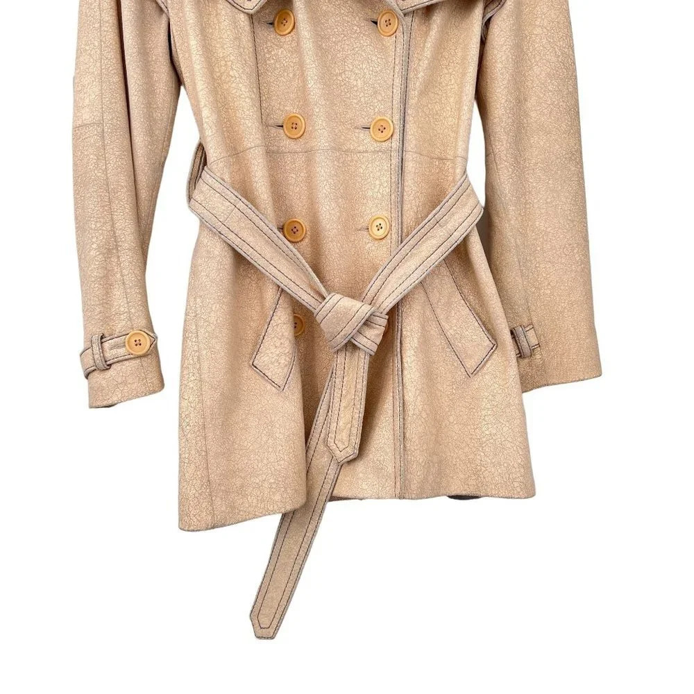 Vintage Catherine Malandrino Leather Jacket - Picture 3 of 9